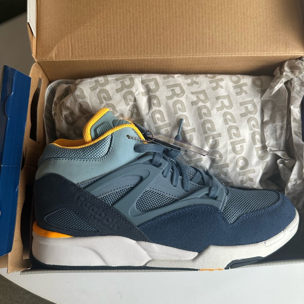 Brand New - Reebok Pumps - Golden State Warriors colors